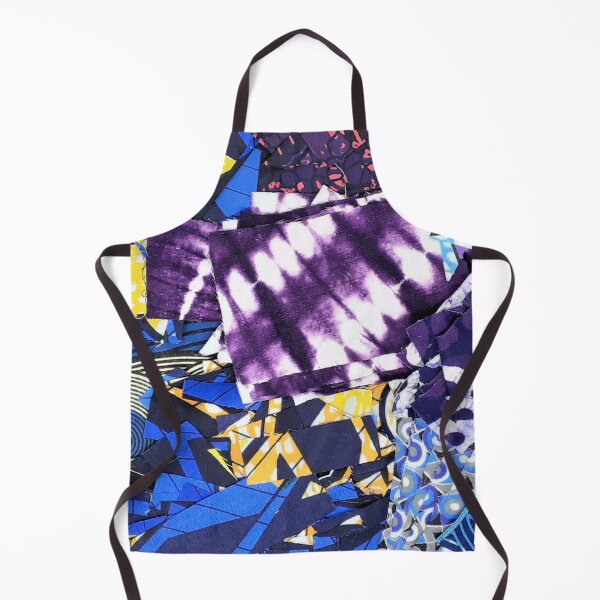 Item preview, African Fabric Collage Art Patterns [#8] designed and sold by AfriStyleUK.