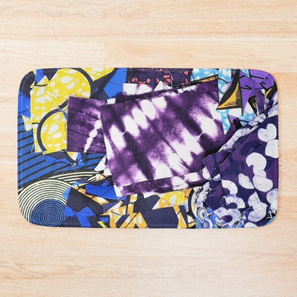 Item preview, African Fabric Collage Art Patterns [#8] designed and sold by AfriStyleUK.