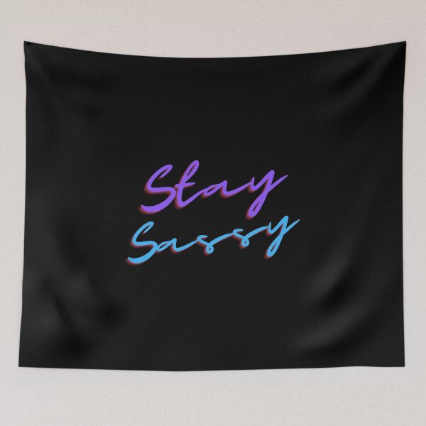 Aperçu de l'œuvre RESTER SASSY créée et vendue par Happy  Soul Store.