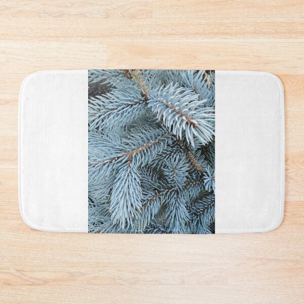 Item preview, blue spruce branches close up designed and sold by Olga Kydryavskaya.