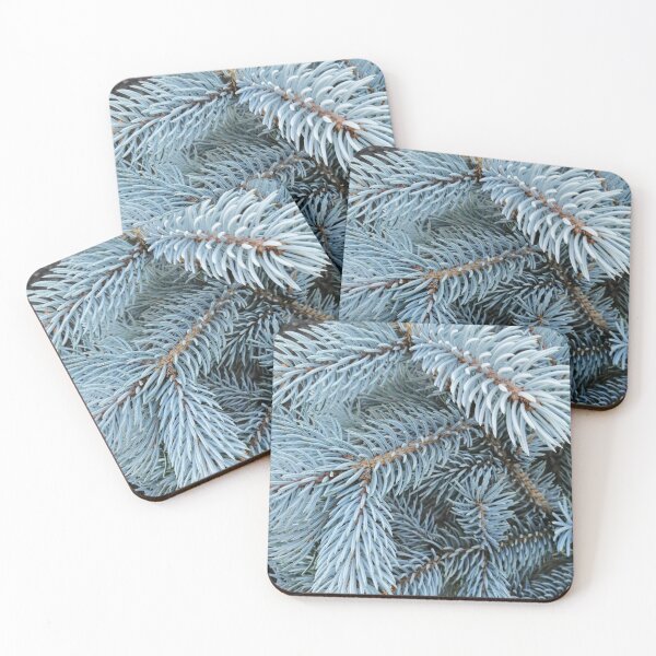 Item preview, blue spruce branches close up designed and sold by Olga Kydryavskaya.