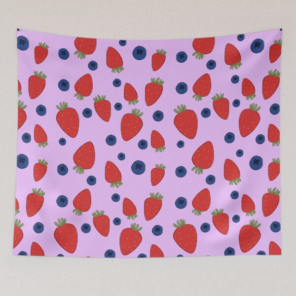 Item preview, Strawberries and Blueberries designed and sold by LisaMichelleArt.