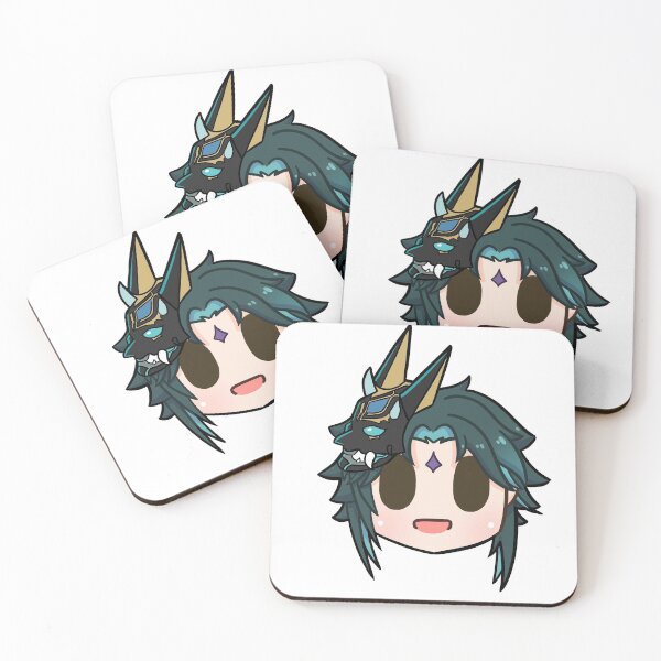 Item preview, Genshin Impact Xiao chibi head designed and sold by Morcawork.