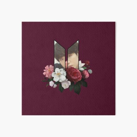 BTS Rap Line Mixtape Flower Bouquet Pins 