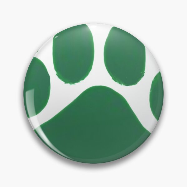 Item preview, Green paw print designed and sold by Parzival1563.