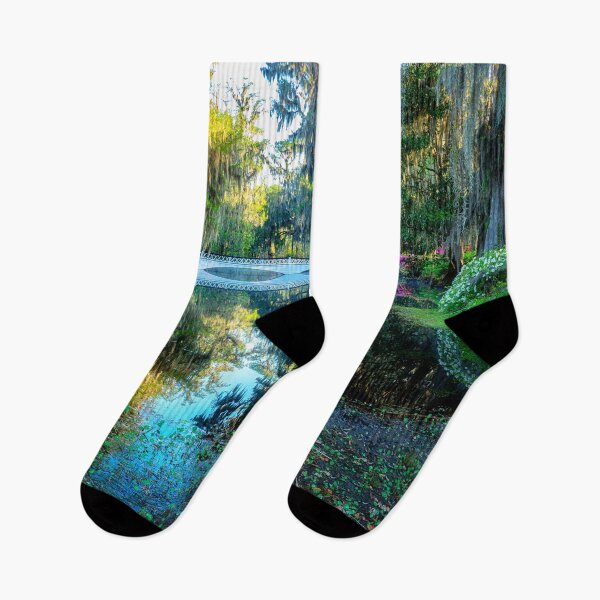 Item preview, The White Bridge - Magnolia Plantation and Gardens designed and sold by Kathy Weaver.