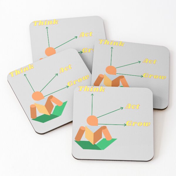 Item preview, Think,Act,Grow designed and sold by Karan Katariya.