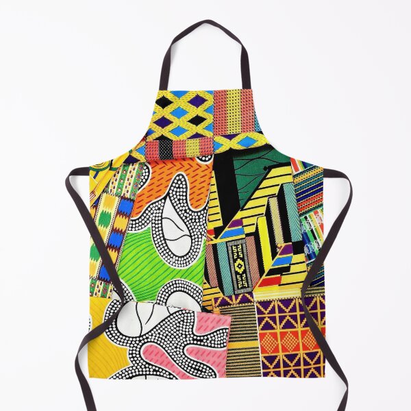 Item preview, African Fabric Collage Art Patterns [#7] designed and sold by AfriStyleUK.