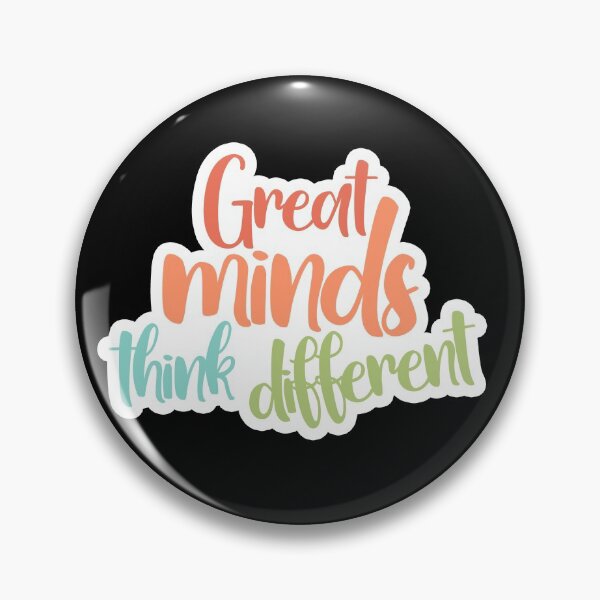 Item preview, great minds think different designed and sold by Superarm.