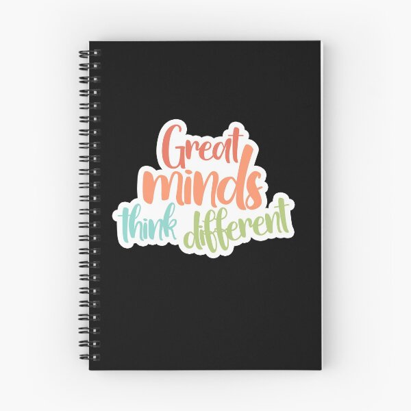 Item preview, great minds think different designed and sold by Superarm.