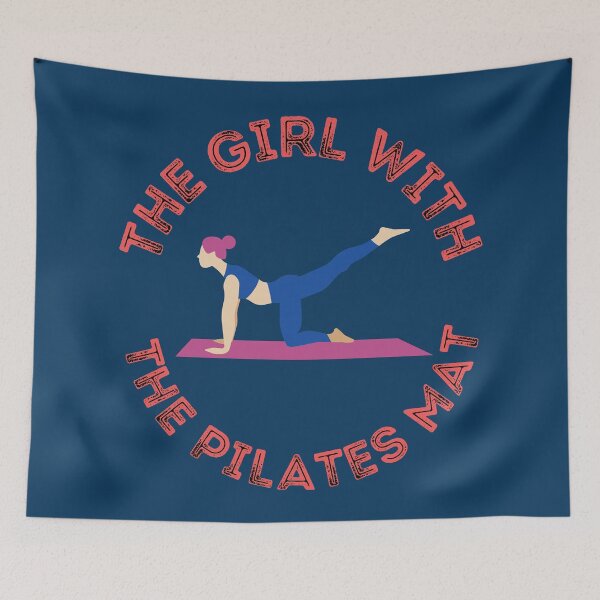 Item preview, The girl with the pilates mat designed and sold by dacdibac.