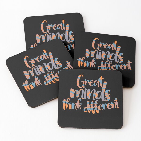 Item preview, Great minds think different designed and sold by Superarm.