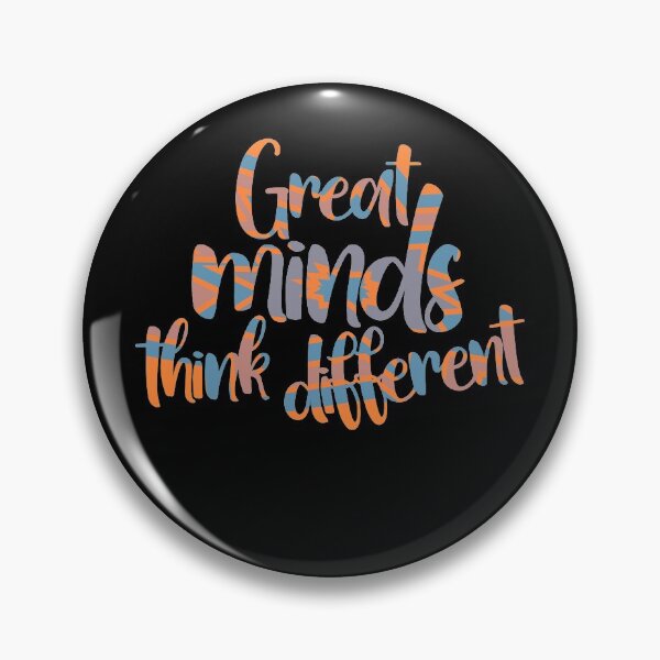 Item preview, Great minds think different designed and sold by Superarm.