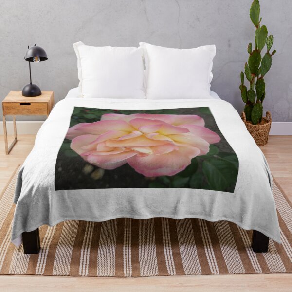 Item preview, pink rose with dewdrops on the petals designed and sold by Olga Kydryavskaya.
