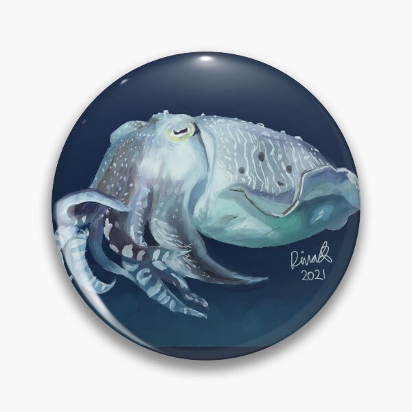 Item preview, Cuthbert the cuttlefish  designed and sold by Divakdesigns.