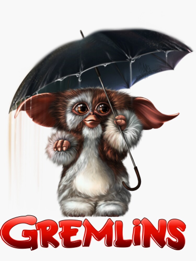 Gremlins Gizmo Sticker For Sale By Aiteshito Redbubble