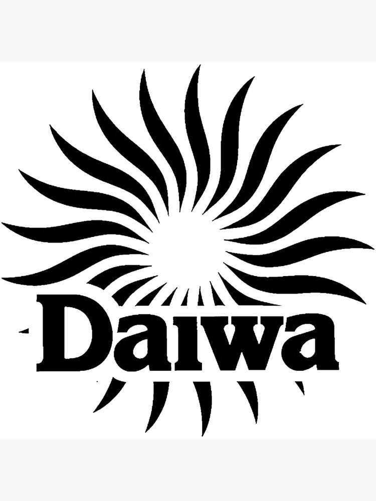 "Daiwa A Good Fishing Brand" Poster for Sale by aniemolazt Redbubble