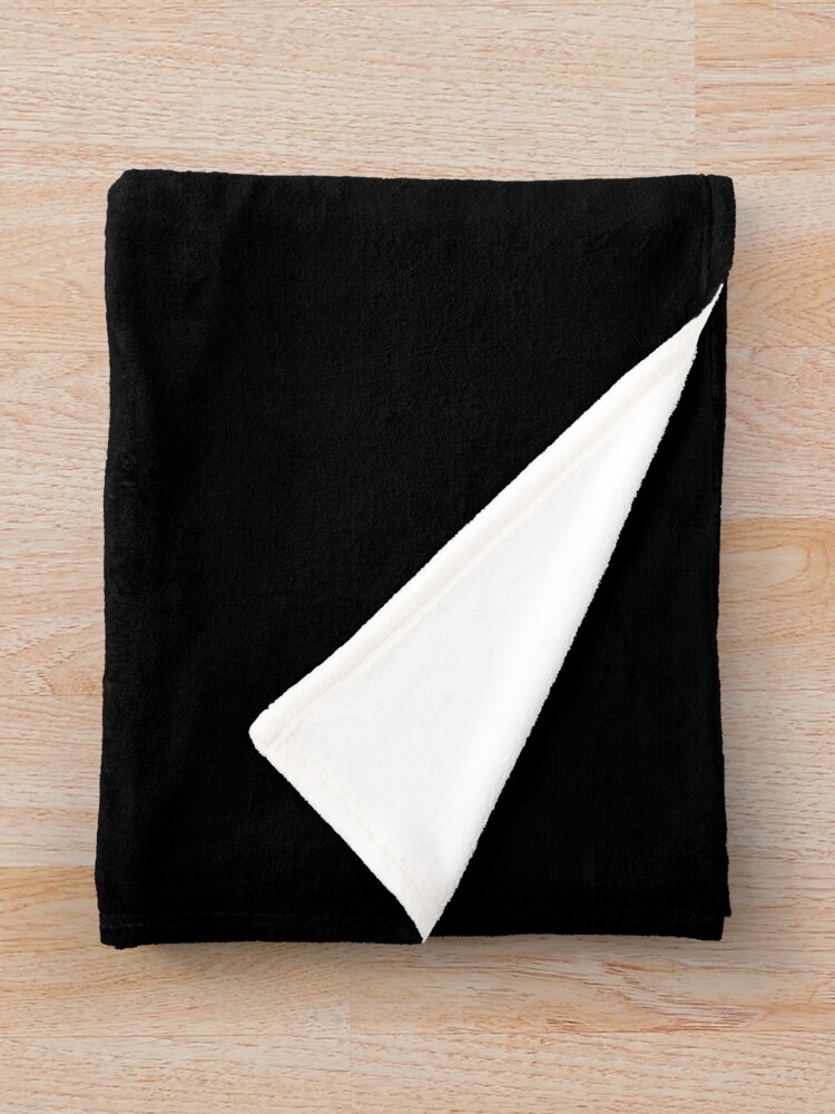 Throw Blanket, The Canyon's Guardian Black designed and sold by PencilMonkey