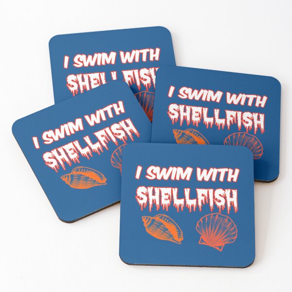 Item preview, I Swim with Shellfish designed and sold by bradm50.