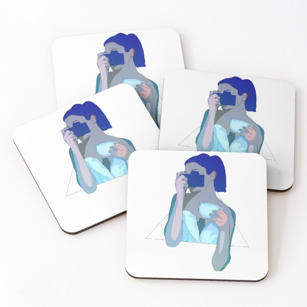 Item preview, Girl with camera in bed aesthetic Sticker Neon designed and sold by SeeS-.
