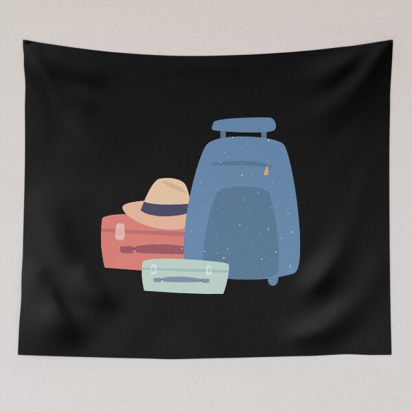 Item preview, AESTHETIC TRAVEL SUITCASE, aesthic, indie aesthetic designed and sold by Happy  Soul Store.
