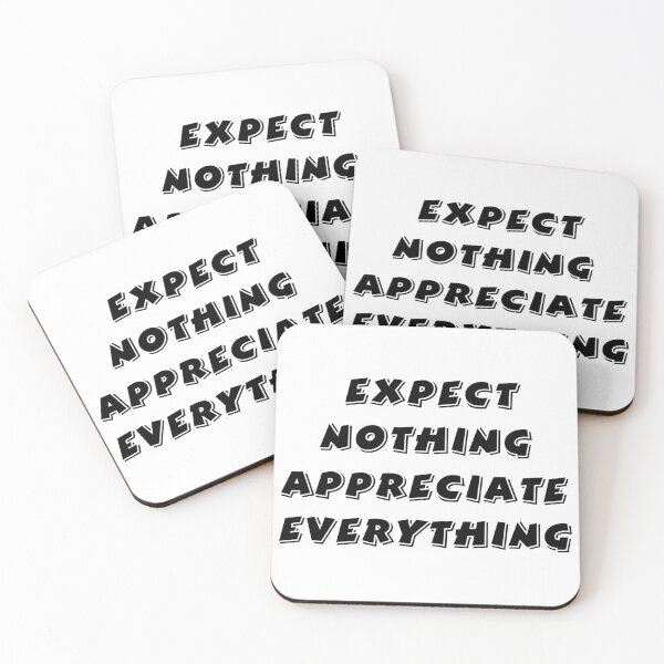 Item preview, Expect nothing,  Appreciate everything designed and sold by Pixel Papers 17.