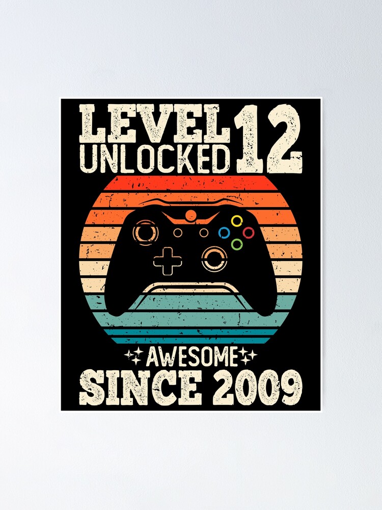 Level 12 Complete - 12nd Wedding Anniversary Gift Video Gamer | Greeting  Card