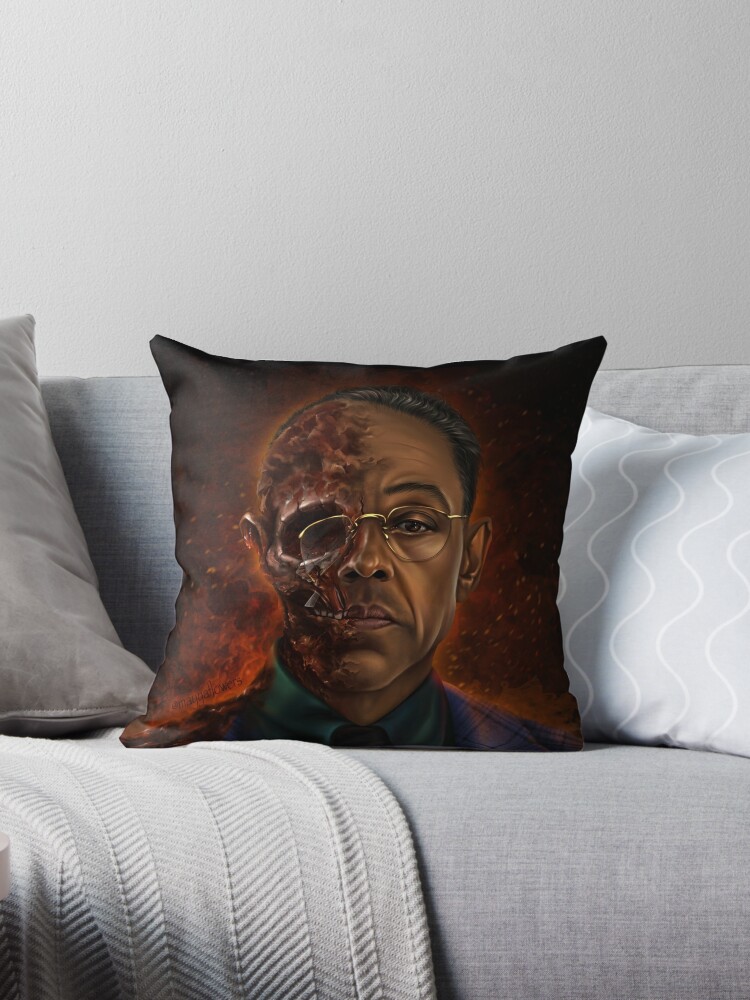 Gustavo Fring Breaking bad Throw Pillow for Sale by mayyaflowers