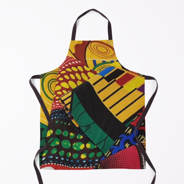 Item preview, African Fabric Collage Art Patterns [#5] designed and sold by AfriStyleUK.