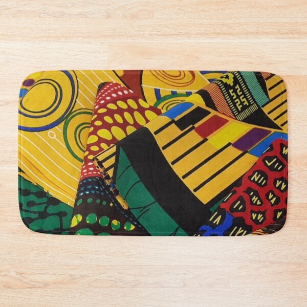 Item preview, African Fabric Collage Art Patterns [#5] designed and sold by AfriStyleUK.