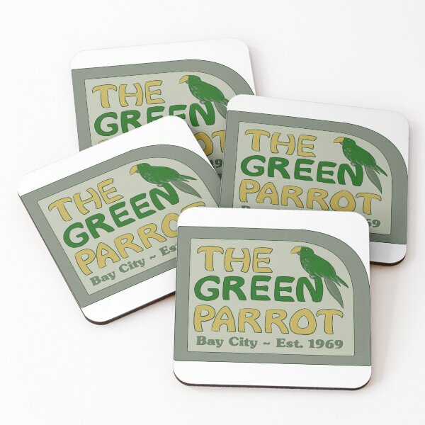 Item preview, Visit The Green Parrot designed and sold by MitochondriArt.