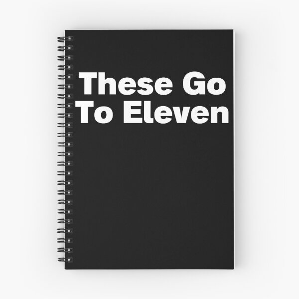 Item preview, These Go To Eleven designed and sold by Funky Shirts For Funky People.