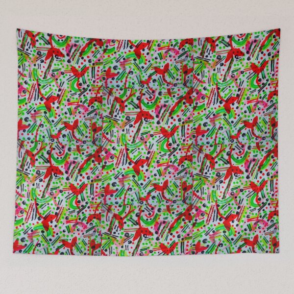 Item preview, Flowers And Dots  designed and sold by Artcartstart.