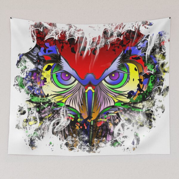 Item preview, Rainbow owls designed and sold by eli-dajusta.