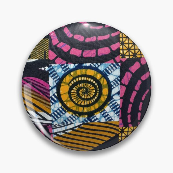 Item preview, African Fabric Collage Art Patterns [#4] designed and sold by AfriStyleUK.