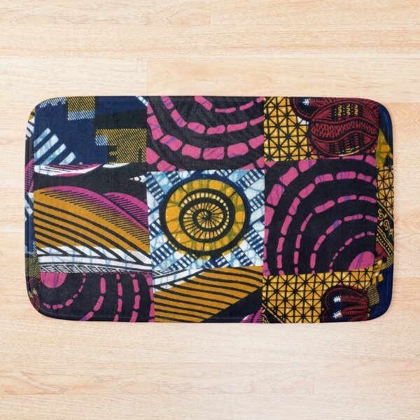 Item preview, African Fabric Collage Art Patterns [#4] designed and sold by AfriStyleUK.