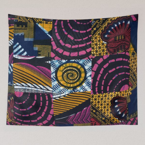 Item preview, African Fabric Collage Art Patterns [#4] designed and sold by AfriStyleUK.