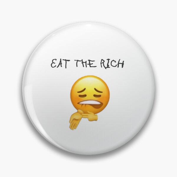 Item preview, eat the rich t shirt swag face designed and sold by loubrokethewall.