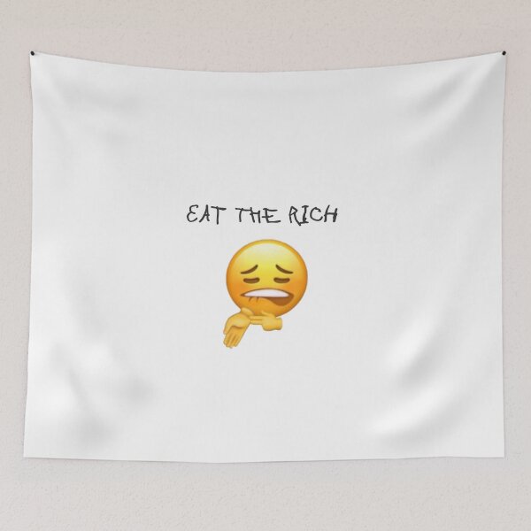 Item preview, eat the rich t shirt swag face designed and sold by loubrokethewall.