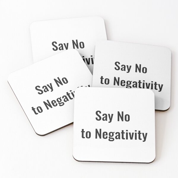 Item preview, Say No to Negativity designed and sold by NathanCLife.