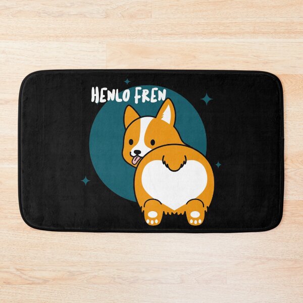 Item preview, Wholesome Henlo Fren Corgi designed and sold by kindtoearth.