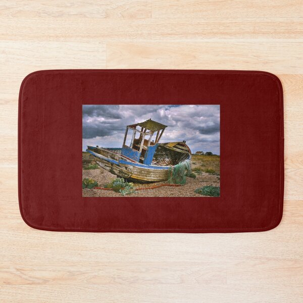 Item preview, Wrecked Trawler at Dungeness Beach designed and sold by Dave Williams.
