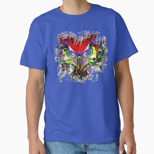 Hiboux arc-en-ciel T-shirt classique