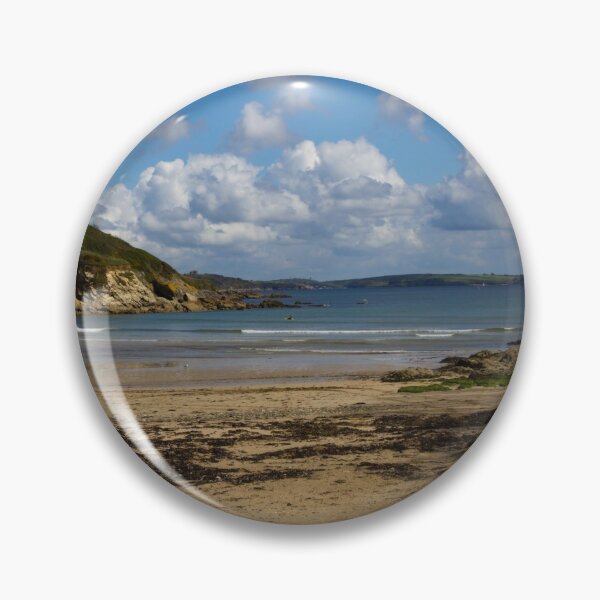 Item preview, Cornish Seascape of Meanporth Beach Falmouth Cornwall designed and sold by  Roscorla Photography.