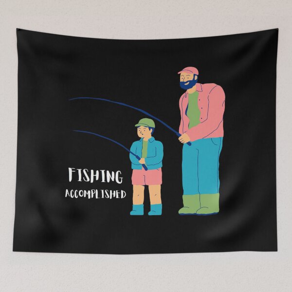 Item preview, Fishing Accomplished designed and sold by zareworks.