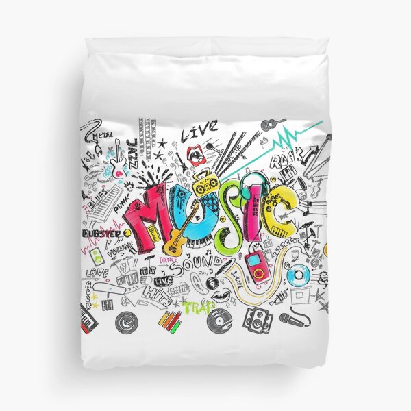 Music Duvet Cover
