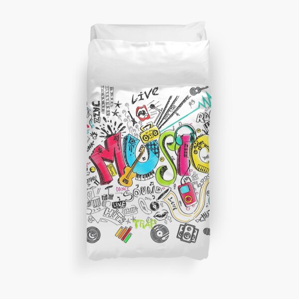 Music Duvet Cover