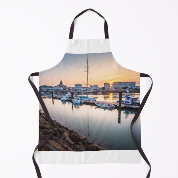 Item preview, Sunrise on the port of Saint Gilles Croix de Vie designed and sold by RobArt-Photo.