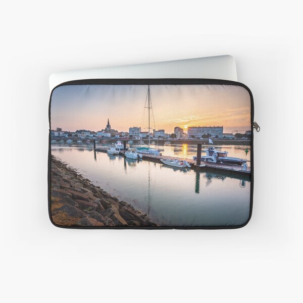 Item preview, Sunrise on the port of Saint Gilles Croix de Vie designed and sold by RobArt-Photo.