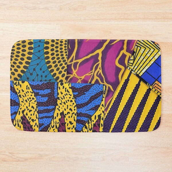 Item preview, African Fabric Collage Art Patterns [#2] designed and sold by AfriStyleUK.